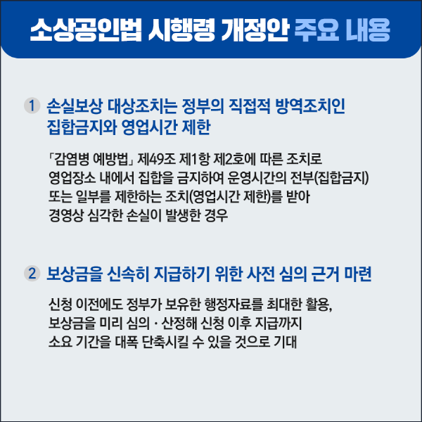 중소벤처기업부, 10월 말부터 소상공인 손실보상 시작