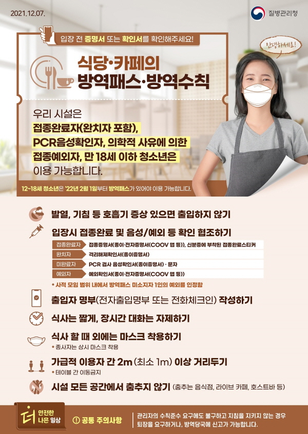 13일부터 '방역패스' 의무화.. 위반 시 벌칙 적용
