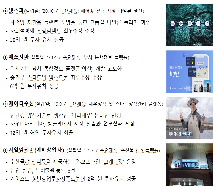 바다 창업, 키다리 아저씨와 함께라면 어렵지 않아요