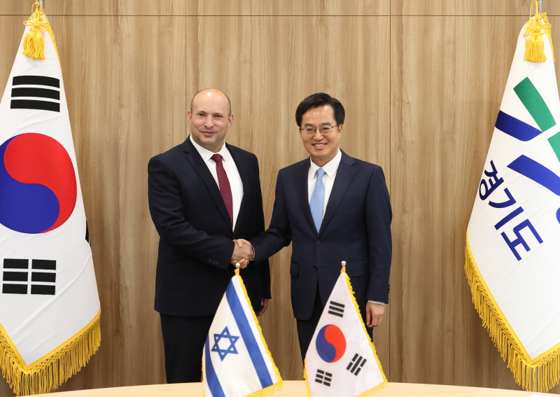 김동연, 이스라엘-경기도, 새싹기업 협력으로 좋은 기회 창출