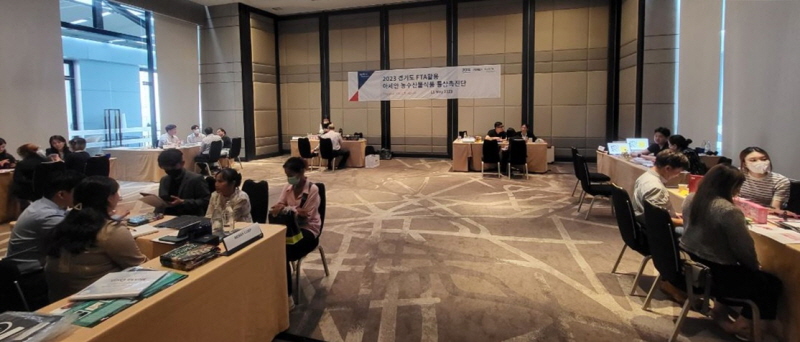 경기도 농수산물·식품 통상촉진단, 싱가포르·태국 585만달러 수출계약 실적 달성